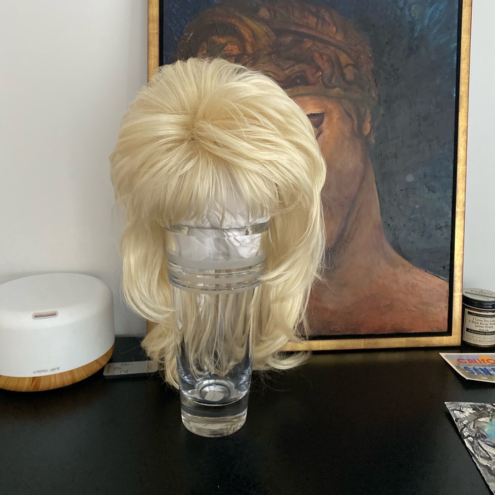 Used Blonde Wig Dolly Parton inspired
